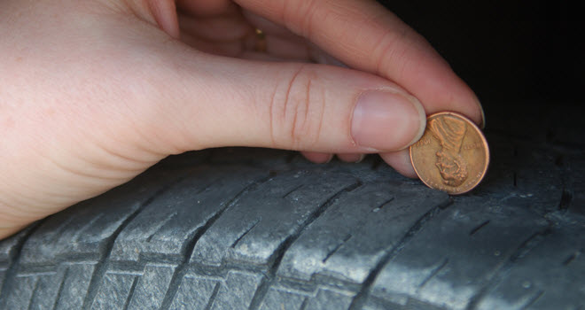 Audi Tire Penny Test