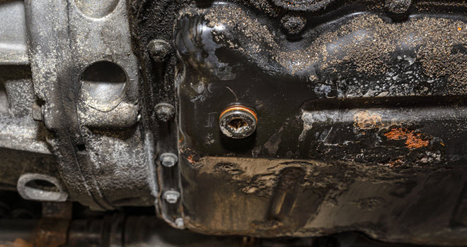 Jaguar Oil Pan Gasket Leak Repair