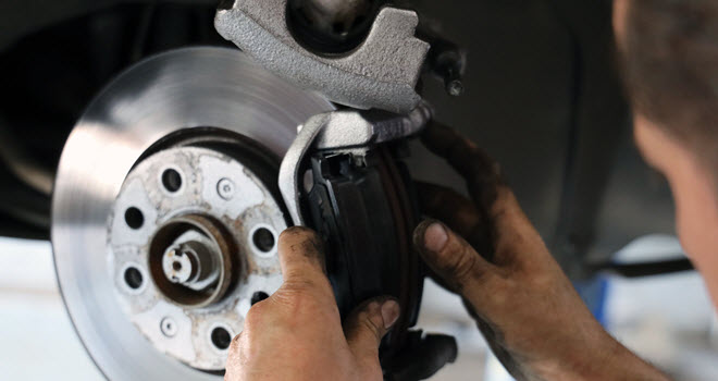 Land Rover Brake Pad Check